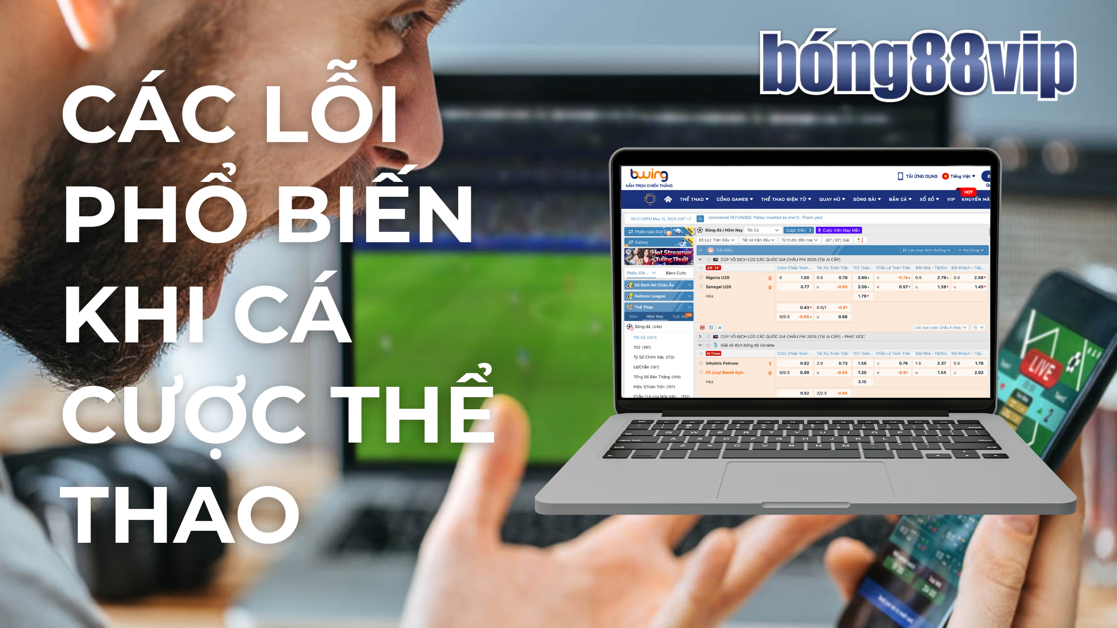 lỗi cá cược-bong88