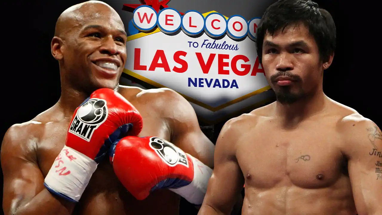 Floyd Mayweather và Manny Pacquiao đối mặt trước trận tái đấu tại Sphere Las Vegas Bong88VIP