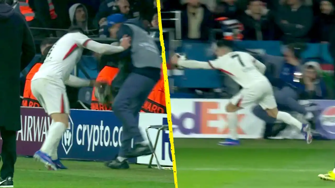 Pedro Neto xô cậu bé nhặt bóng trong trận Chelsea vs PSG Bong88VIP