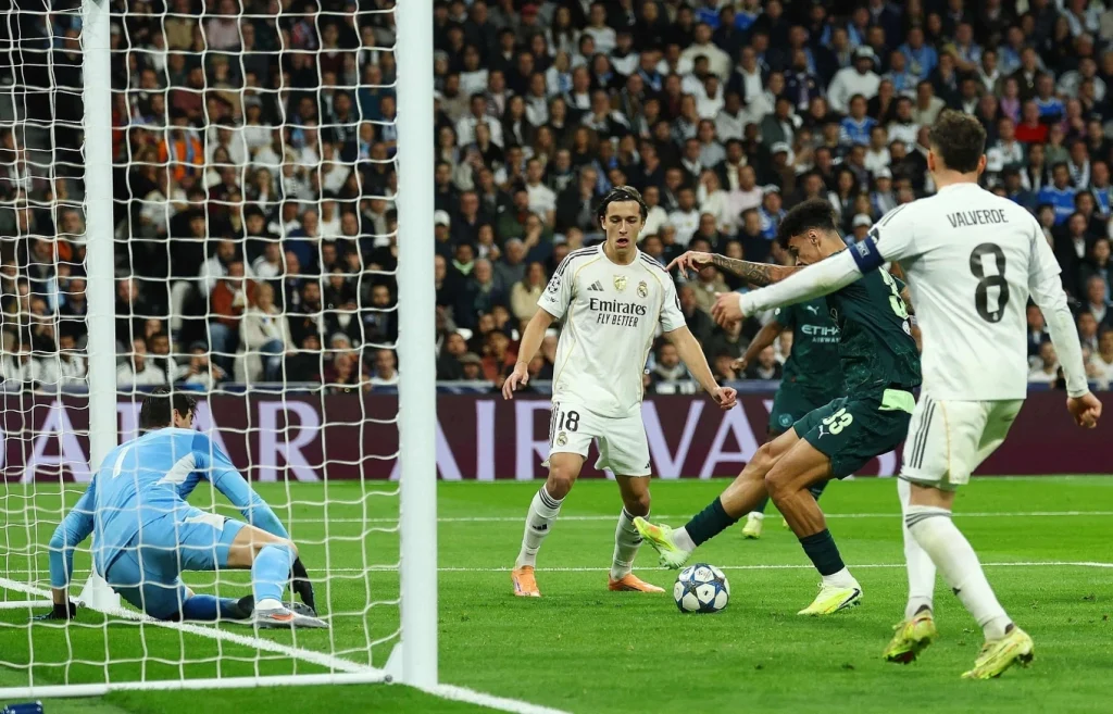 Hình ảnh trận đấu UEFA Champions League giữa Real Madrid và Manchester City Bong88VIP