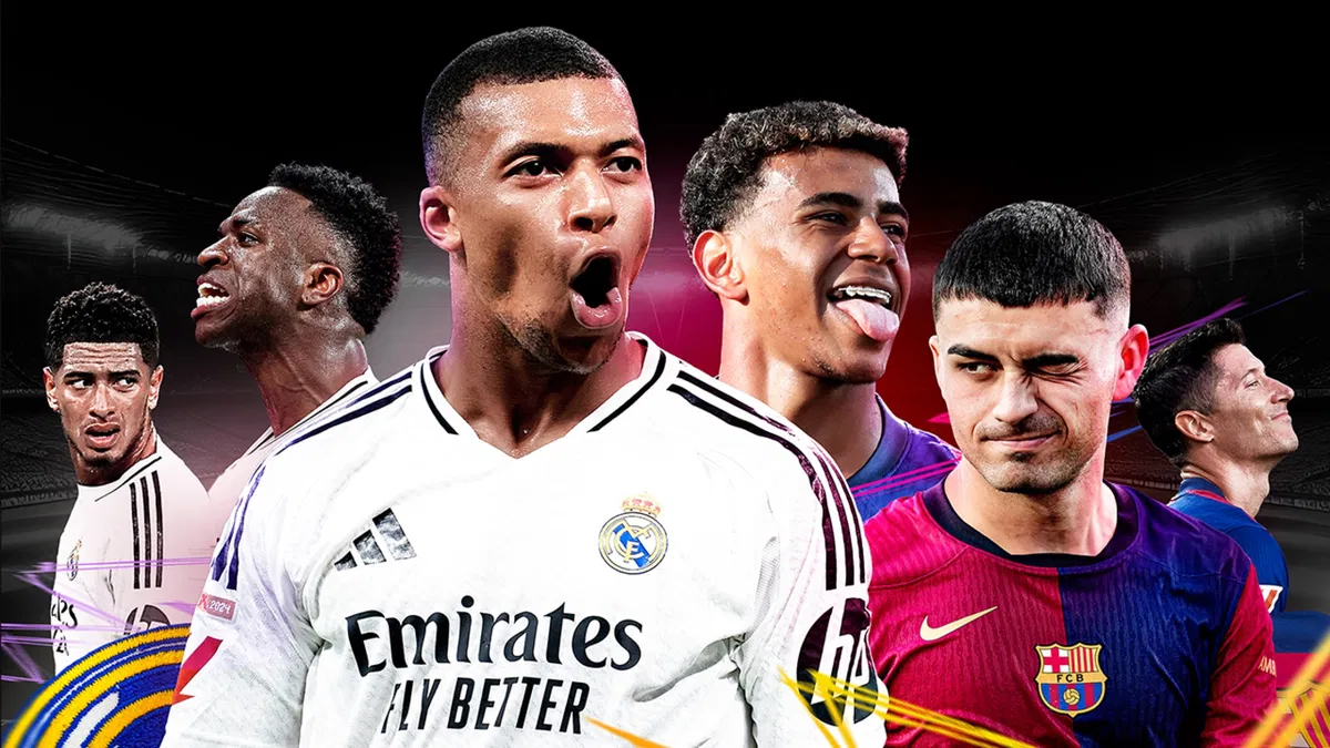 Hình ảnh trận đấu giữa Real Madrid và Barcelona tại La Liga với kết quả và tỷ số bóng đá được cập nhật. Bong88VIP